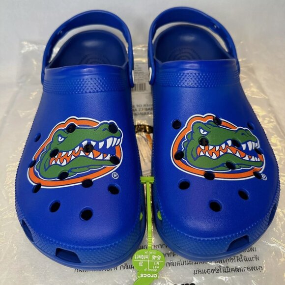 ☑️Crocs Florida Gators Classic Clogs Blue☑️ - Picture 1 of 5